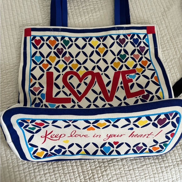 Soft surroundings bag love Valentines bag Valentine’s ❤️ - Picture 2 of 3